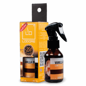 LO CAR SPRAY VANILLA BLACK 60ML